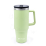 Stainless Steel 40oz Double Wall  Vacuum Insulated Tumbler Thermos  Flasks Mug Tumbler With  Dust-Proof Lid and Straw