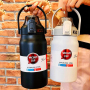 Large Capacity Thermo Bottle Thermal Water Bottle Stainless Steel Stainless Steel Portable With Straw Thermoses Insulated Cup