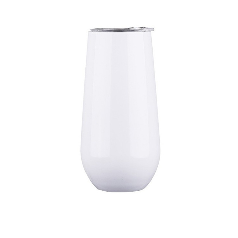 Wholesale Eco-Friendly 6oz Double Walled Coffee Tumbler Insulated Stainless Steel Mug Cup Blank Wine Stainless Steel Tumbler