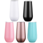Wholesale Eco-Friendly 6oz Double Walled Coffee Tumbler Insulated Stainless Steel Mug Cup Blank Wine Stainless Steel Tumbler