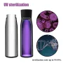 500Ml Self Cleaning UV Led  Smart Water Bottle Long-Term Insulated Smart Water Bottle With App Reminder