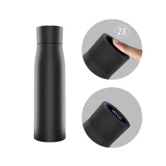 500Ml Self Cleaning UV Led Smart Water Bottle Long-Term Insulated Smart Water Bottle With App Reminder