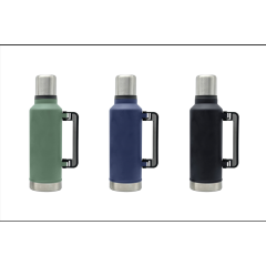 Large Capacity Reusable Double Wall Metal Stainless Steel Clean Water Jug Camp Travel Custom Logo Thermal Water Bottles