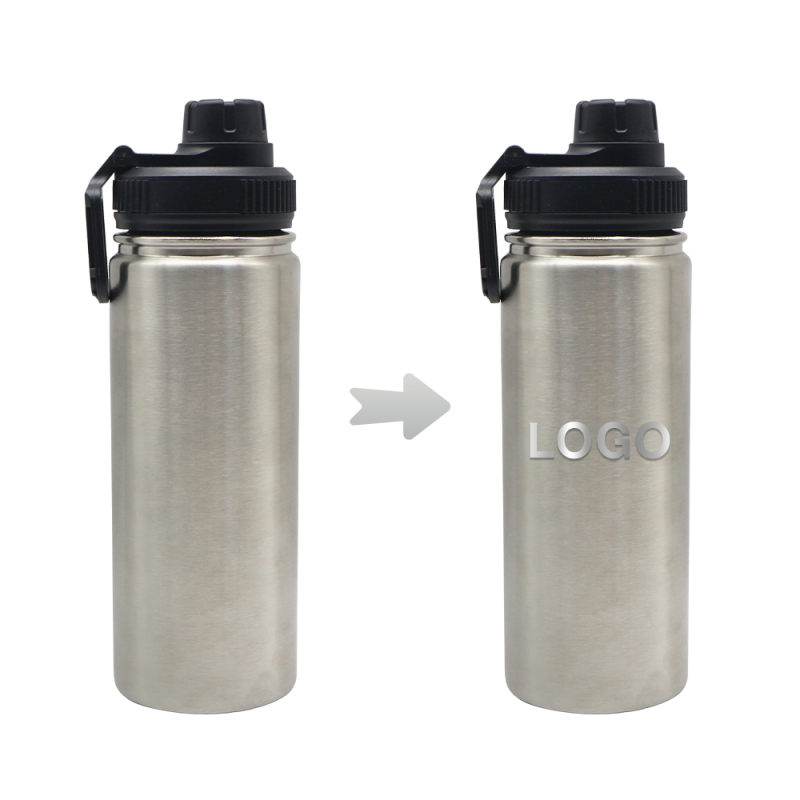 Wholesale Bpa-Free Insulated Stainless Steel Water Bottle Stainless Steel Thermos With Straw for Sports and Travel