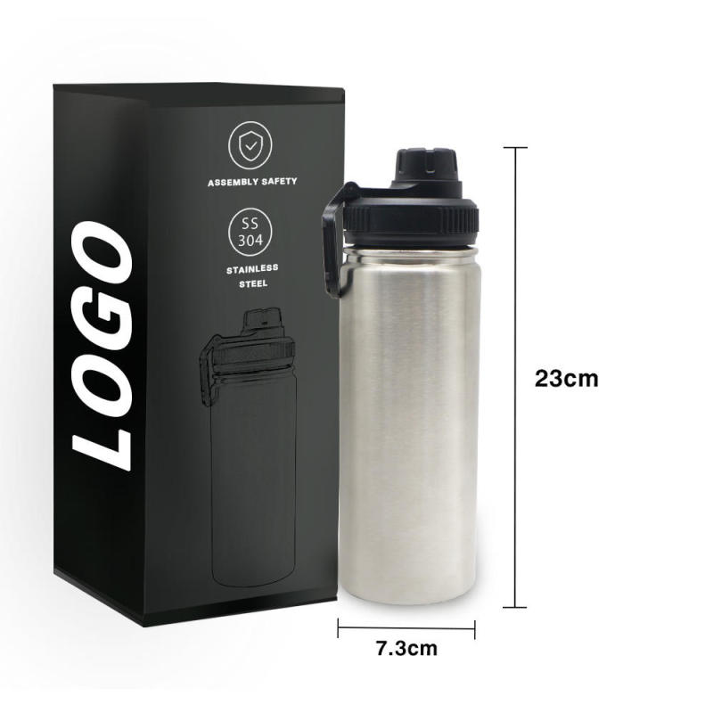 Wholesale Bpa-Free Insulated Stainless Steel Water Bottle Stainless Steel Thermos With Straw for Sports and Travel