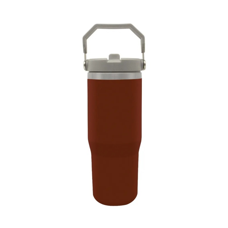 Wholesale Double Wall White Travel Mug Pattern Stainless Steel Travel Coffee Wine Mug Tumbler Cup With Custom Logo