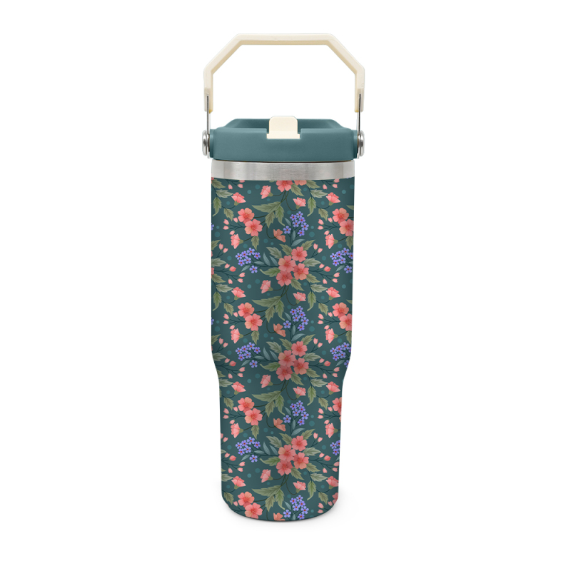 High Quality 900ml  Double Wall Stainless Steel Thermal Bottles Custom Logo Water Bottle Vacuum Flask Mug Tumbler