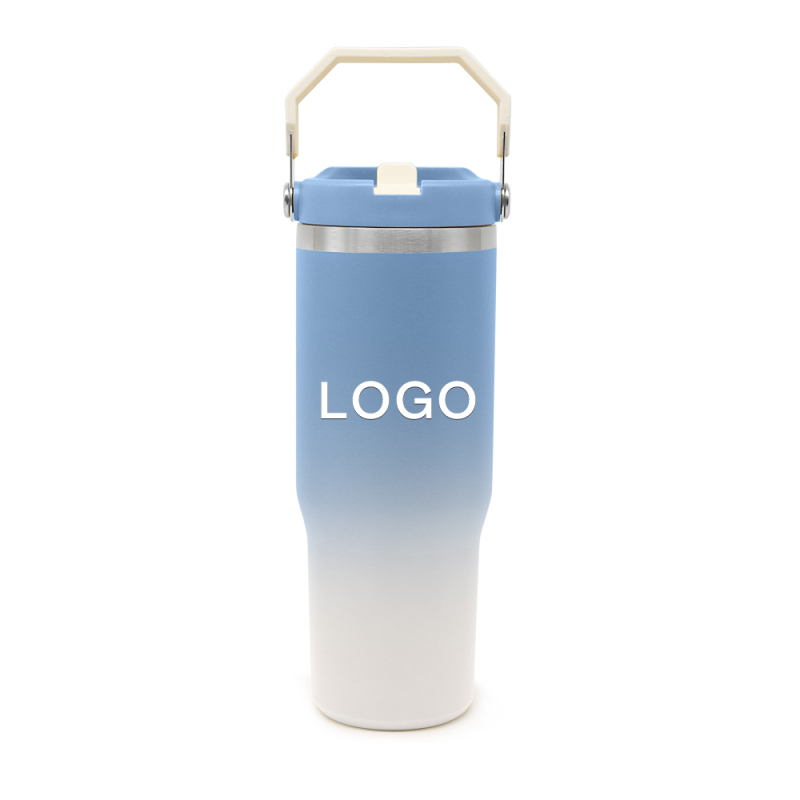 High Quality 900ml  Double Wall Stainless Steel Thermal Bottles Custom Logo Water Bottle Vacuum Flask Mug Tumbler
