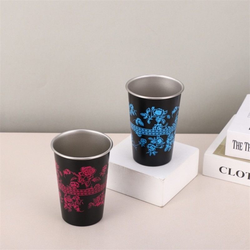 High Quality Cheapest Custom Cups Double Wall Coffee Cups 500ml Beer Tumbler Car Office Water Bottle