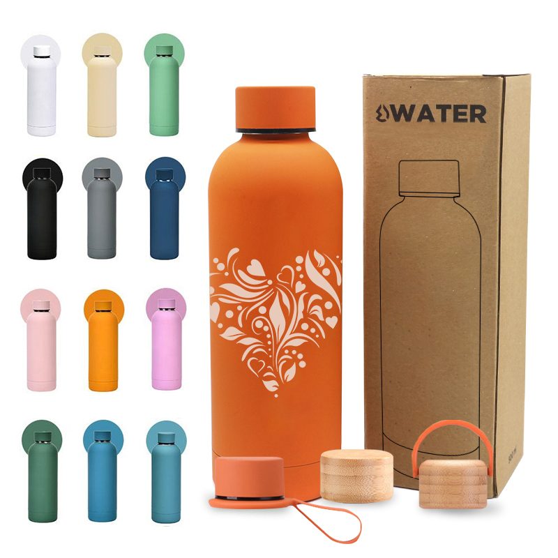 Hot Selling 500ml/600/750 Thermos 304 Stainless Steel Vacuum Flask Thermos Personnaliser Logo Vacuum Thermos