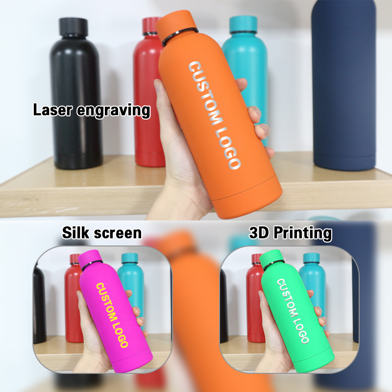 Hot Selling 500ml/600/750 Thermos 304 Stainless Steel Vacuum Flask Thermos Personnaliser Logo Vacuum Thermos