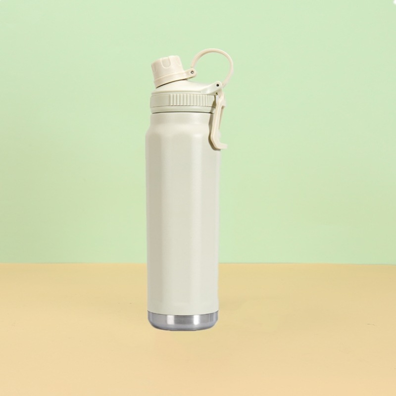New 304 Stainless Steel Thermos Cup Outdoor Sports Space Kettle Large Capacity Men's and Women's Portable Kettle with Rope