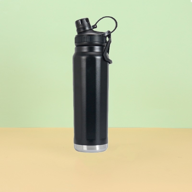 New 304 Stainless Steel Thermos Cup Outdoor Sports Space Kettle Large Capacity Men's and Women's Portable Kettle with Rope