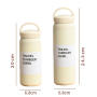 Eco-Friendly Sports Water Bottle 500ml 304 Stainless Steel Water Bottle Stock Products With Lid