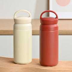 Eco-Friendly Sports Water Bottle 500ml 304 Stainless Steel Water Bottle Stock Products With Lid