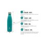 Uv Self Cleaning Color Changing Water Bottle Uv Coating Insulated Thermos Stainless Steel Thermal Vacuum Flask Uv Water Bottle