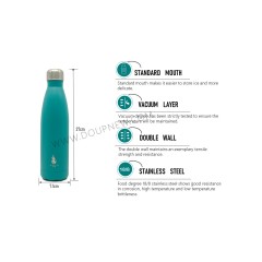Uv Self Cleaning Color Changing Water Bottle Uv Coating Insulated Thermos Stainless Steel Thermal Vacuum Flask Uv Water Bottle