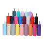 Plain Plastic Water Bottle 500ml 16oz Straight Water Bottle Straw Plastic Plastic Water Bottles for Kids Children