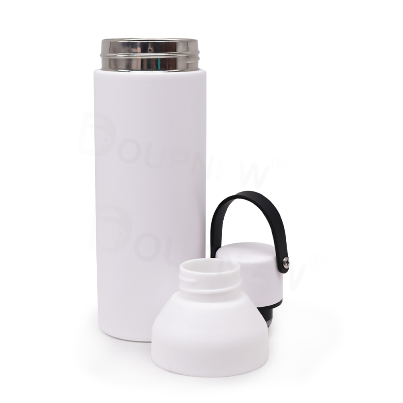 Custom Logo Insulated Detachable Water Bottle Vacuum Flask Stainless Steel Water Bottle With Handle