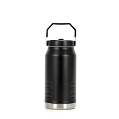 Large Capacity 1200ml 1600ml Thermos Water Bottle 304 Stainless Steel Outdoor Travel Vacuum Flask With Handle Lid