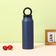 Magnetic Phone Holder Water Bottle Insulated Water Bottle Leak Proof Double Wall Vacuum Insulated Stainless Steel Thermos