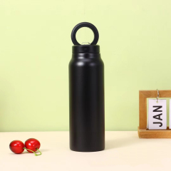 Magnetic Phone Holder Water Bottle Insulated Water Bottle Leak Proof Double Wall Vacuum Insulated Stainless Steel Thermos