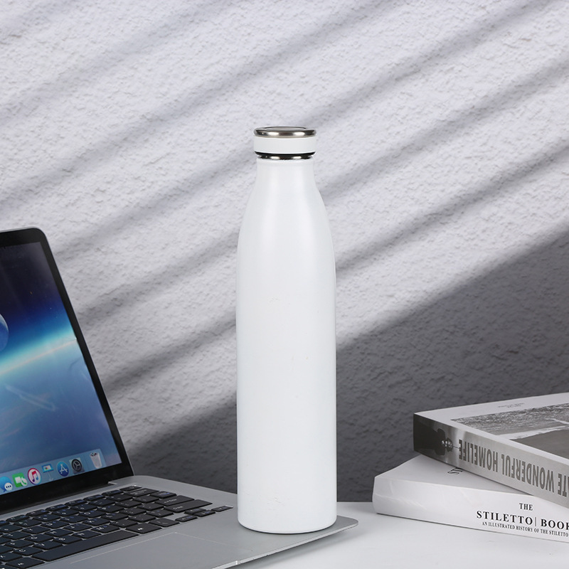 750ML Stainless Steel Water Bottle Vacuum Flask Outdoor Thermal Mug Cold and Hot Insulated Cup