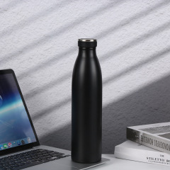 750ML Stainless Steel Water Bottle Vacuum Flask Outdoor Thermal Mug Cold and Hot Insulated Cup