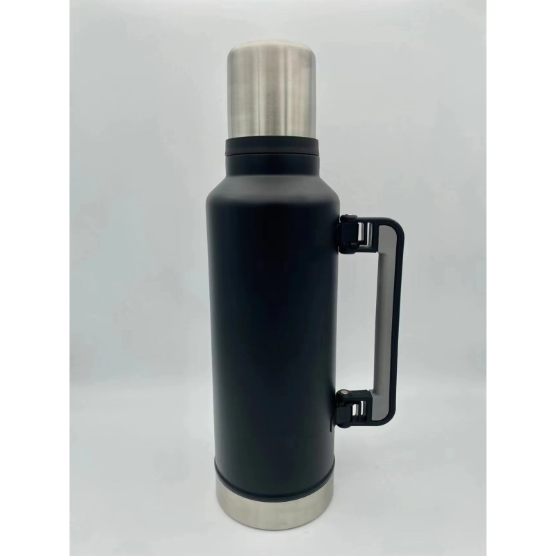 Wholesale Travel 1000ml Jugs Double Wall Stainless Steel Vacuum Insulated WaterJugs With Handle