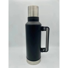 Wholesale Travel 1000ml Jugs Double Wall Stainless Steel Vacuum Insulated WaterJugs With Handle