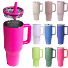 New Design Custom 40oz Tumbler Double Wall Stainless Steel Travel Tumbler 40oz Tumbler With Straw