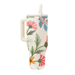New Design Custom 40oz Tumbler Double Wall Stainless Steel Travel Tumbler 40oz Tumbler With Straw