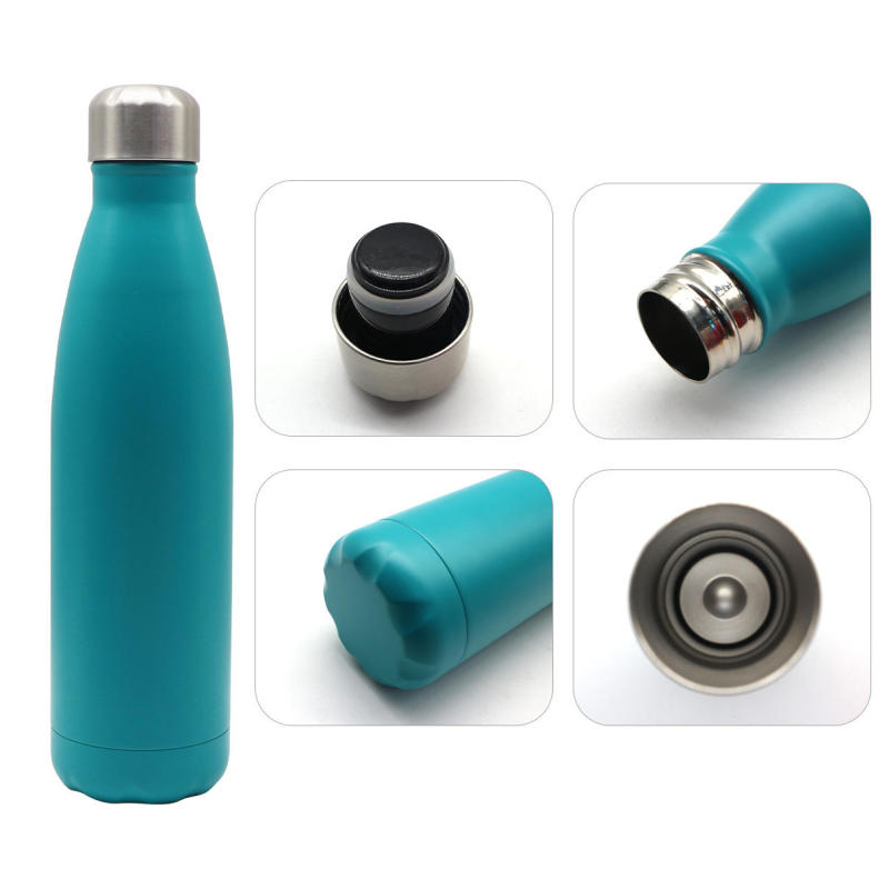 Wholesale Cola Shape Double Wall Stainless Steel Water Bottle Thermos Water Bottle Vacuum Flasks Thermoses Water Bottle
