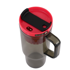 Wholesale Hot Selling 24oz BPA Free Reusable Plastic Tumbler Cup with Lid with Straw