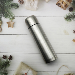 Outdoor Portable 500 Ml Stainless Steel Water Bottle Bullet Thermos Vacuum Insulation Thermos Flask