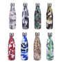 Stainless Steel Vacuum Insulated Bottle Double Walled Cola Shape Thermos Reusable Metal Water Bottle Leak-Proof Sports Flask