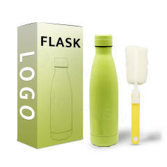 Wholesale Cheap Stainless Steel Cola Shape Water Bottle Thermos Water Bottles Vaccum Flask With Custom Logo