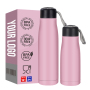Wholesale Hot Sales High Quality 304 Stainless Steel Water Bottle With Lid and Cleaning Brush for Camping Sports