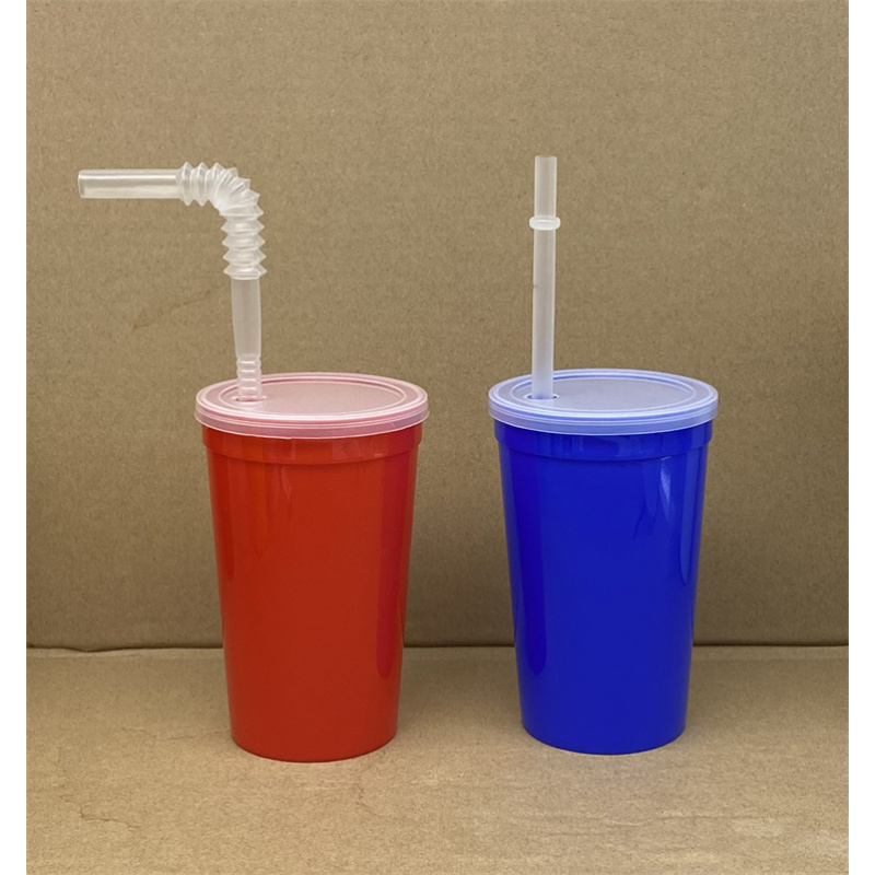 2024 Promotional Personalized Custom 12oz 16oz 22oz Plastic Beer Wedding Party Event Cup Stadium Cups