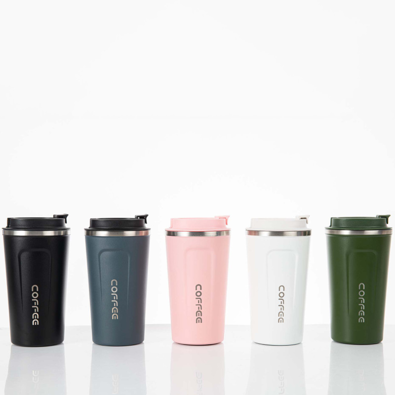 Wholesale Outdoor 510ml Vacuum Double Wall Thermos Cup 18/8 Stainless Steel Coffee Tumbler Mug Gift Cup