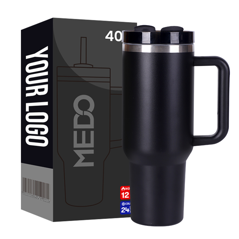 Wholesale Bulk Custom LOGO Tumbler 40oz Stainless Steel Travel Mug Coffee Tumbler Vacuum Cup 20oz 30oz 40oz Tumbler With Handle