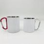 Wholesale Sublimation Custom Logo 200ml 300ml Metal Double Wall Stainless Steel Carabiner Mug Travel Mug