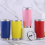 Wholesale Promotion Blank Stainless Steel 20oz Tumblers Cups in Bulk Insulated Travel Car Mugs