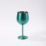 Wholesale Hot Sales Custom Color logo 304 Food Grade Stainless Steel Shot Glass with Lid for Party