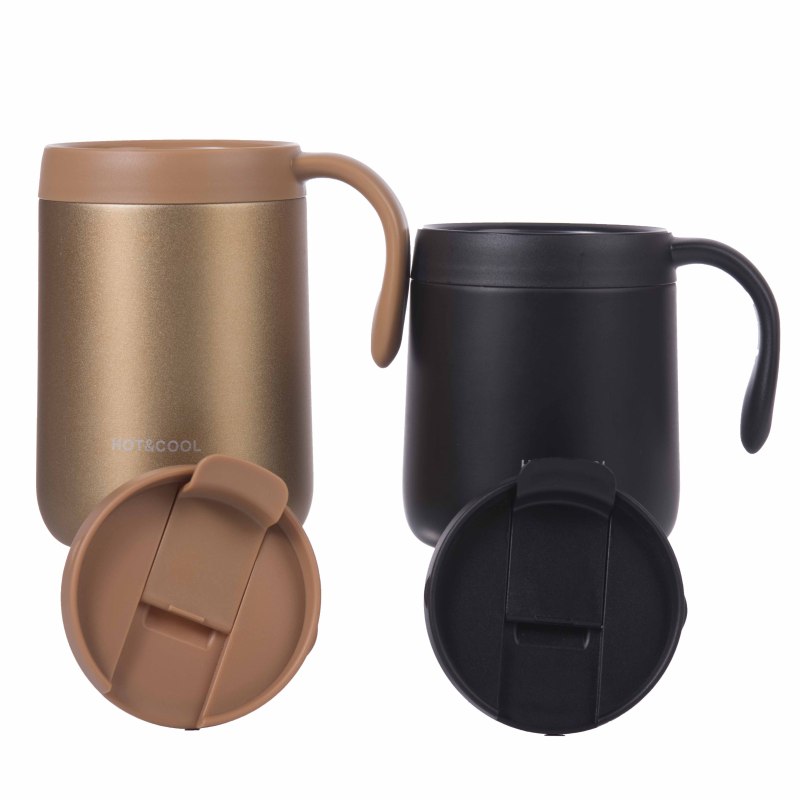 Stainless Steel Double Wall Coffee Cup Vacuum Metal Cup Stainless Travel Thermos Bottle Coffee Mug