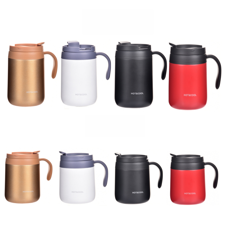 Stainless Steel Double Wall Coffee Cup Vacuum Metal Cup Stainless Travel Thermos Bottle Coffee Mug