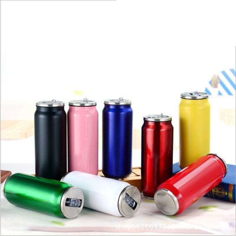 Factory Wholesale 12 OZ Cola Thermos Stainless Steel Cola Can Shape Vacuum Flasks/cole Thermos Water Bottle