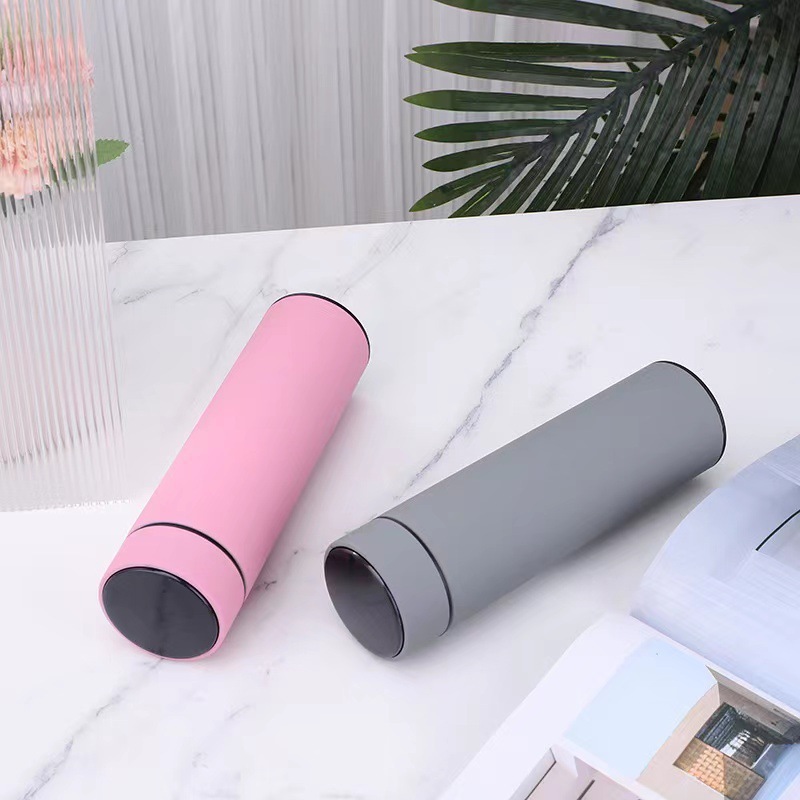 High Quality Custom Logo 500ml Temperature Smart Water Bottles Insulated Smart Water Bottle With Led Temperature Display