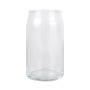 DIY Gift Use 12 oz 16 oz Cola Glass Can Mugs Tumbler Shaped Bamboo Lid Cola Beer Cup with Bamboo Lid and Straw in Bulk