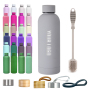 Wholesale Double Wall 500ml 750ml 1000ml Insulated Sports Vacuum Insulated Stainless Steel Water Bottles With Lids